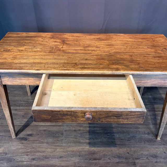 19th Century French Provincial Farmhouse Dining Table For Sale - Image 12 of 14