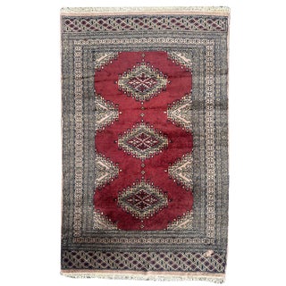 Small Vintage Pakistani Rug, 1980s For Sale
