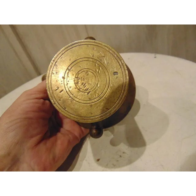 Pre-War Bronze Mortar, 1890s For Sale - Image 5 of 6