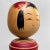 Wood Large Naruko School Kokeshi from Okazaki, 1960s, Set of 2 For Sale - Image 7 of 12