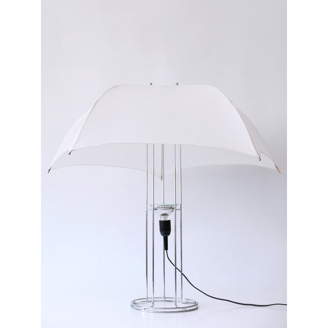 Black Large Umbrella Table Lamp by Gijs Bakker for Artimeta, 1970s For Sale - Image 8 of 18