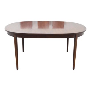 Henkel Harris Inlaid Mahogany Dining Table With Pads For Sale
