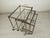 Vintage Gold Brass Nesting Tables, 1970s, Set of 3 For Sale - Image 4 of 16