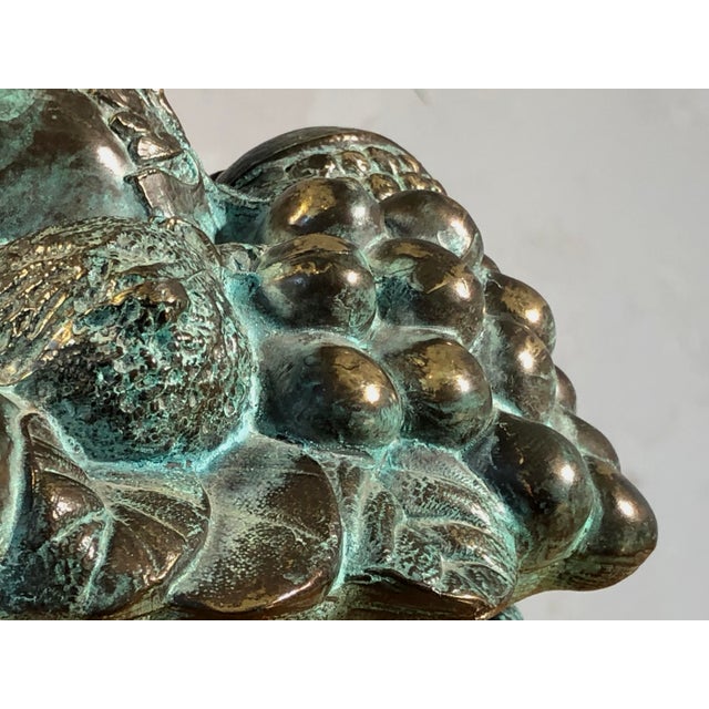 Metal Sculptural Gilt Bronze Ice Bucket by Mauro Manetti, Italy, 1970s For Sale - Image 7 of 15