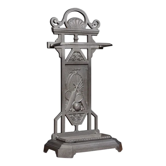 19th Century Cast Iron Umbrella Stand For Sale