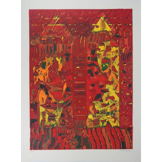 Jean-Pierre Vielfaure, The Chaos Within, Lithograph For Sale - Image 10 of 10