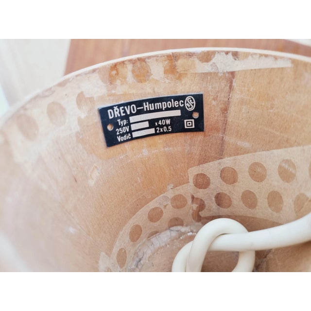 Mid-Century Milk Glass Pendant, 1962 For Sale - Image 11 of 12