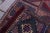 1970s Tribal Burgundy Geometric Oushak Cecim Rug For Sale - Image 12 of 13