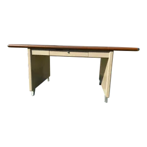 Vintage Metal Tanker Desk Table