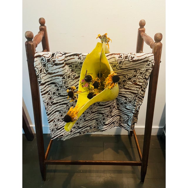 Wood Antique Wooden Walker-Utility Rack-Decorative Object For Sale - Image 7 of 7