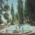 Mid-Century Modern Framed Pools at Lake Tahoe Print by Slim Aarons 40"x40" For Sale - Image 3 of 5