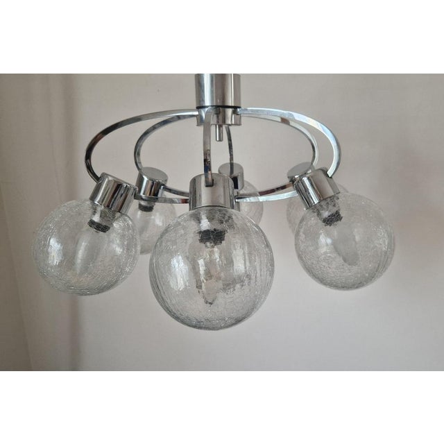 Midcentury Modern German Flushmount, 1970s For Sale - Image 10 of 15