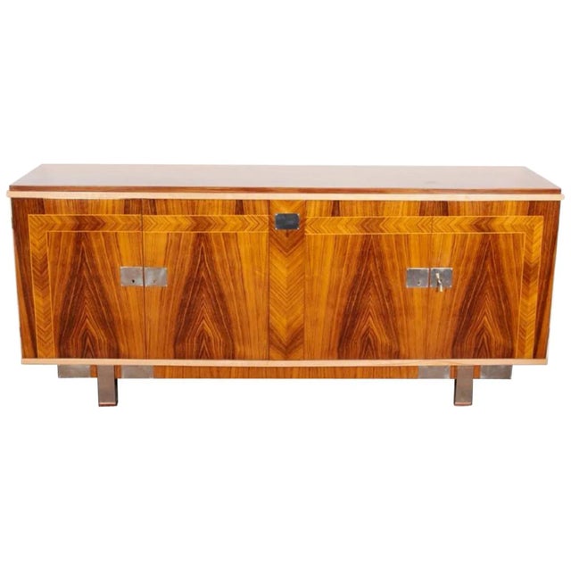 1940s Mid-Century Modern French Palisander Sideboard For Sale - Image 13 of 13