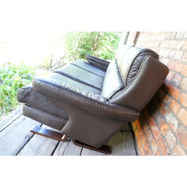 Arne Norell Swedish 3-Seat Sofa by Arne Norell, 1970s For Sale - Image 4 of 18