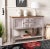 Storage Sideboard in Quartz Grey & Oak For Sale - Image 4 of 5
