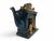 The teapot body, spout, main handle, and internal structure are fully sound and free of cracks. There are two localized...