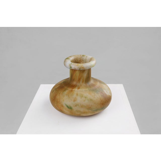 Art Nouveau Pâte de Verre Vase, France, 1920s For Sale - Image 3 of 9