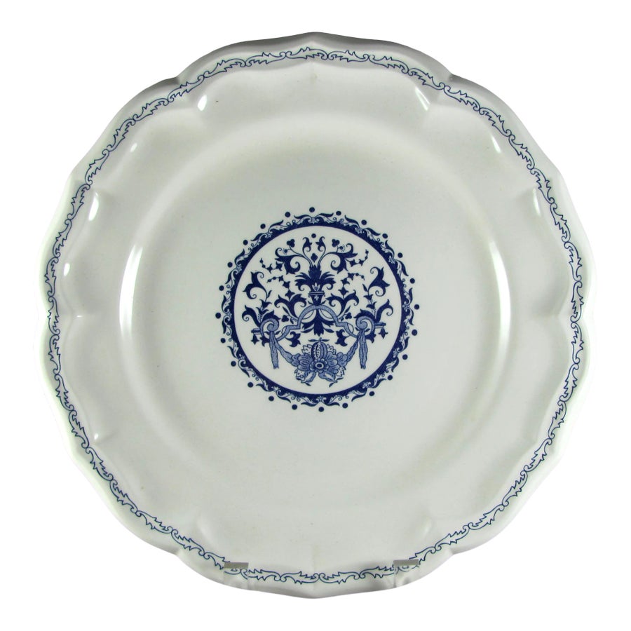 未使用ジアン　ルーアン　Gien　ジアンROUEN 32 BLEU 未使用ジアンルーアンGienジアンROUEN 32 BLEU