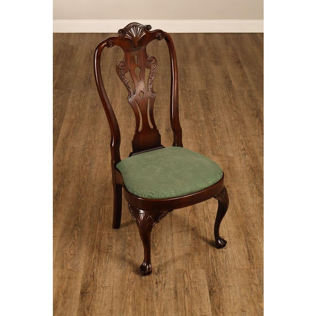Henredon 'Rittenhouse Square' Set of Six Mahogany Dining Chairs For Sale - Image 9 of 18