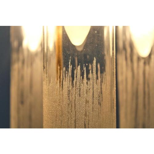 Mid-Century Brass and Glass Suspension Lamp from Arredoluce Monza, Italy, 1960s For Sale - Image 16 of 18