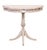 Regency Style Demi Lune Table on Pedestal Base Mid-20th Century For Sale - Image 9 of 12