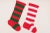 Late 20th Century Oversized Knit Christmas Stockings - a Pair For Sale - Image 5 of 5