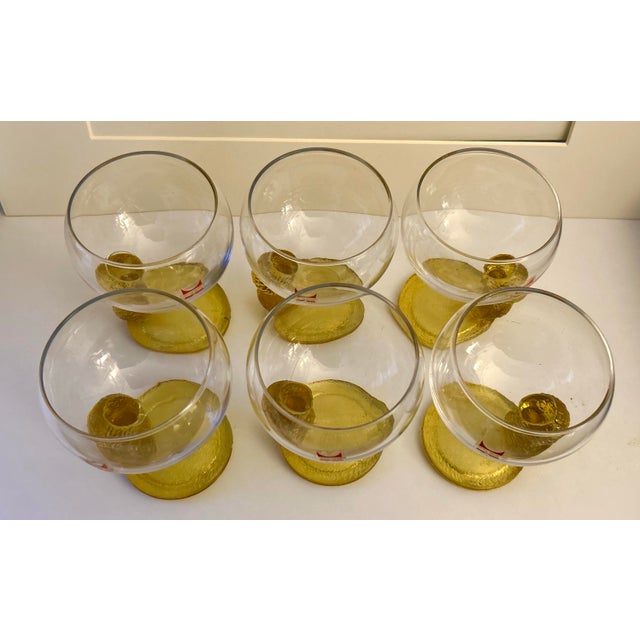 Art Deco Vintage Lacs Italian Glasses, Joe Colombo Style For Sale - Image 3 of 15
