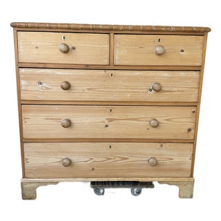 19th Century Pine Regency Chest For Sale