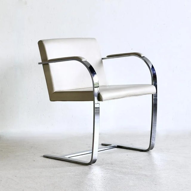 Brno Armchairs attributed to Mies van der Rohe for Knoll, USA, 1980s, Set of 8 For Sale - Image 9 of 9