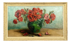 Lucy Jung Roche, 1930, Oil on Canvas, Framed