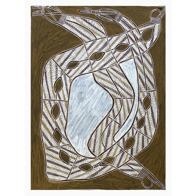 Paper Peter Nabarlambarl, Oeuvre No. 1263, 1997, Pigment on Paper For Sale - Image 7 of 7