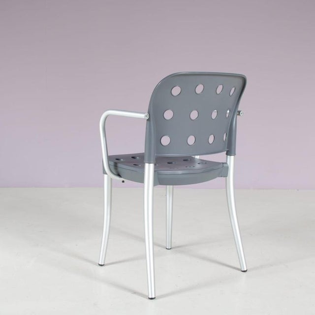 Minni Chairs by Antonio Citterio for Halifax, Italy, 1980s, Set of 4 For Sale - Image 11 of 17