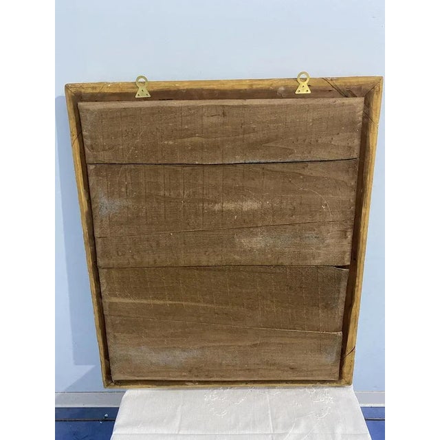 Gold Antique French Gold Leaf Mirror, 1870s For Sale - Image 8 of 9