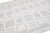 Mid-Century Modern Modern Flatweave Geometric Light Gray Hand-Knotted Wool Rug by Doris Leslie Blau For Sale - Image 3 of 6