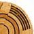Flat baskets/lids such as this are among the most exquisite artworks made by the Tutsi women. The Tutsi (Watutsi or...