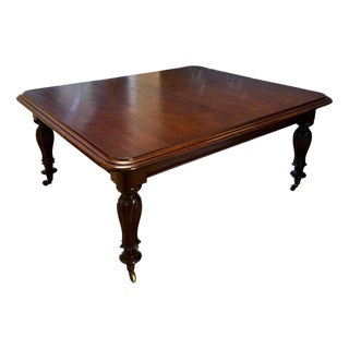 Antique Dining Table in Mahogany For Sale