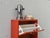 Red Malibu Shoe Cabinet with 3 Doors from Tenzo, 1960s For Sale - Image 8 of 11
