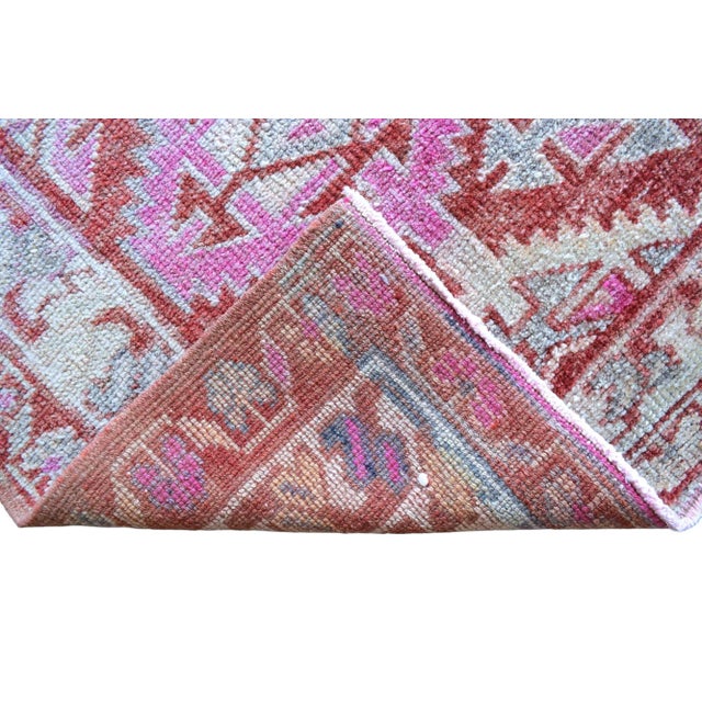 Hand-Made Turkish Runner For Sale - Image 12 of 12