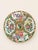 Chinese Set of Four Scalloped Rim Rose Medallion Plates, 19th Century For Sale - Image 3 of 6