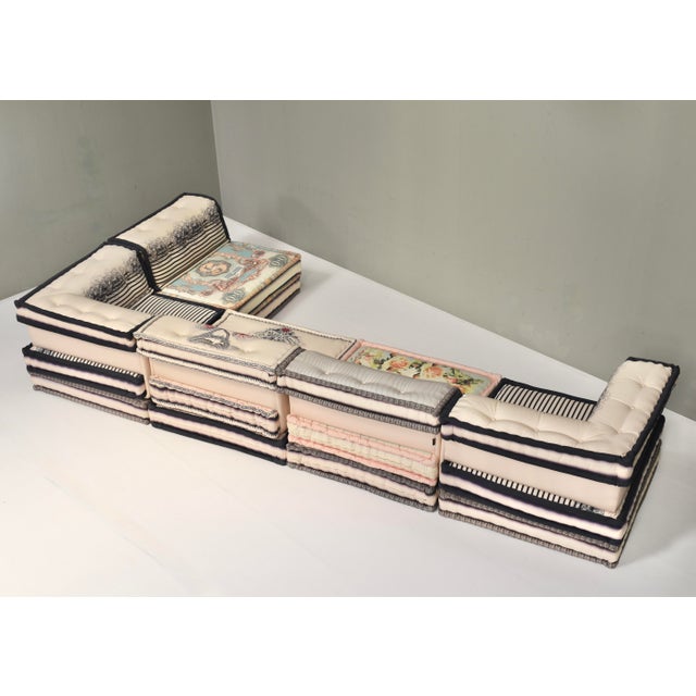 Jean Paul Gaultier Edition Mah Jong Modular Sofa by Roche Bobois, 2010s, Set of 19 For Sale - Image 9 of 18