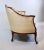 Antique White Louis XV Style Canape Loveseat, Tufted Brocade, Early 20th C. For Sale - Image 8 of 12