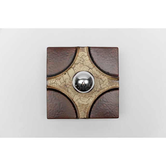 Beige Vintage Ceramic Wall Lights by Pan Keramik, 1960s, Set of 2 For Sale - Image 8 of 18