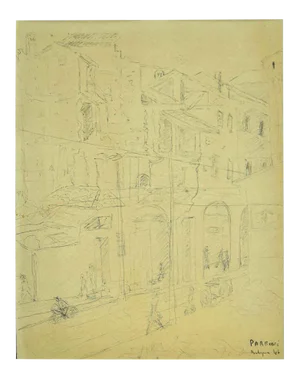 Architecture - Pen on Paper - 1946