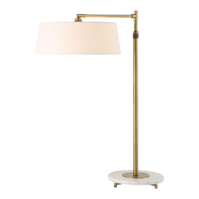 Brass Finish Floor Lamp For Sale