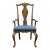 Drexel Heritage Solid Walnut Early American Traditional Dining Arm Chair 186-810 For Sale
