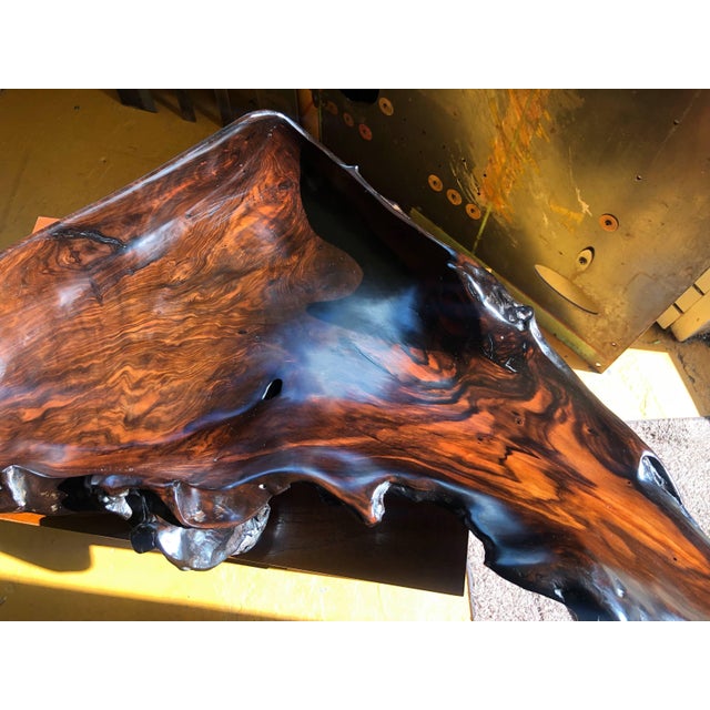 Large Irregular Shaped Burl Bowl For Sale In Seattle - Image 6 of 12