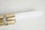 Vintage Italian Murano Glass and Brass Wall Sconce, 1960s For Sale - Image 3 of 11