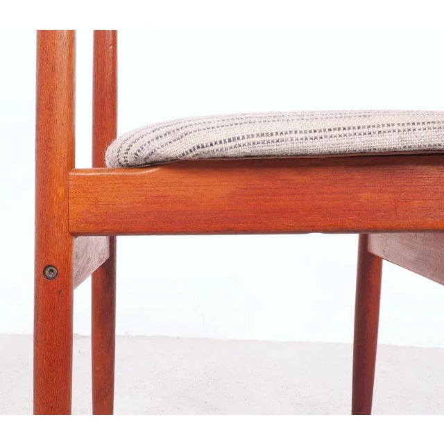 Danish Teak Dining Chairs from Viborg Stolefabrik, 1960s, Set of 4 For Sale - Image 9 of 11