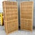 Boho Chic Blonde Wicker Cabinet/Etageres - A Pair For Sale In West Palm - Image 6 of 11
