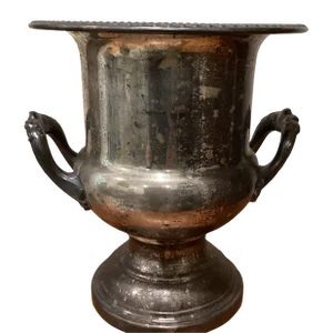 Vintage Silver-Plate Ice Champagne Large Bucket Wine Cooler Victorian Style 1779